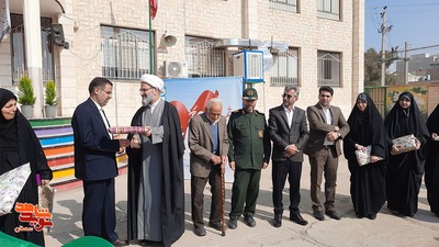 مراسم زنگ شهید به مناسبت روز بزرگداشت شهدا- بیست و دوم اسفندماه ۱۴۰۳ مدرسه دخترانه شاهد فاطمه‌زهرا(س) شهرستان سمنان