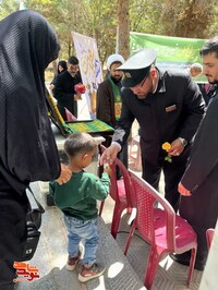 ادای احترام خادمان حرم امام رضا(ع) به شهدا- دوازدهم اردیبهشت ۱۴۰۴ گلزار شهدای شهرستان میامی