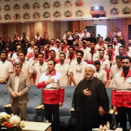 آیین تجلیل از امدادگران حاضر در دفاع مقدس 12 روزه- سی‌ام تیرماه ۱۴۰۴ پارک موزه دفاع مقدس استان سمنان
