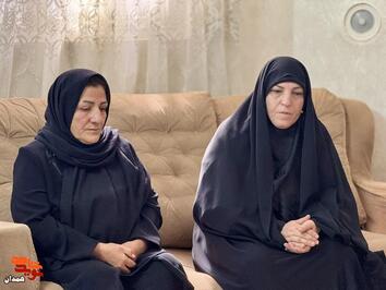 حضور در منزل شهیده بهاره لطفی