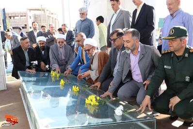 تجدید میثاق مسئولان با آرمان‌های والای شهدا- سوم شهریور ۱۴۰۴ گلزار شهدای فردوس‌رضای شهرستان دامغان