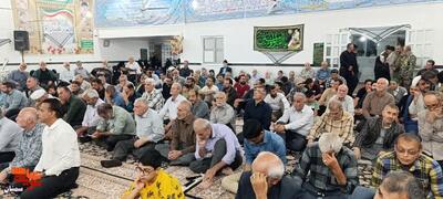 یادواره شهدای روستای قلعه محمدآقا از توابع شهرستان شاهرود، ششم شهریور ۱۴۰۴ مسجد جامع روستا