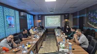 نشست هنری و رسانه بنیاد شهید و امور ایثارگران استان سمنان- هشتم شهریور ۱۴۰۴ سالن جلسات شهید سید محسن سیادتی