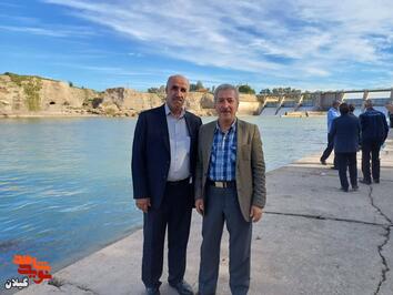 «سال‌های پس از اسارت، در کنار دوست آزاده محمد امیدی»