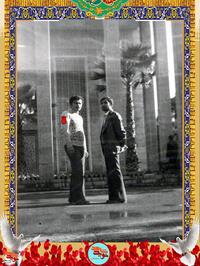 نفر سمت چپ شهید سید حسن تقوی