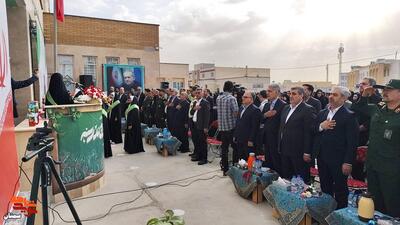 زنگ ایثار و مقاومت- اول مهرماه ۱۴۰۴ دبیرستان دخترانه شاهد دوره دوم متوسطه کافیه حسین‌میرزایی