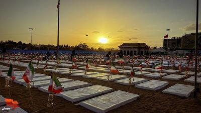 تصاویری از محل برگزاری دومین کنگره ملی بزرگداشت سه هزار شهید استان سمنان