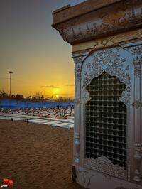 تصاویری از محل برگزاری دومین کنگره ملی بزرگداشت سه هزار شهید استان سمنان