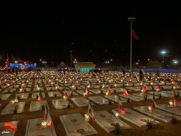 تصاویری از محل برگزاری دومین کنگره ملی بزرگداشت سه هزار شهید استان سمنان