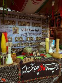 تصاویری از محل برگزاری دومین کنگره ملی بزرگداشت سه هزار شهید استان سمنان