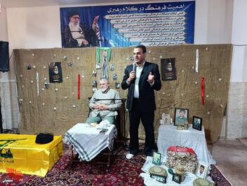 مراسم سالگرد شهادت شهید سید حسن نصرالله- ششم مهرماه ۱۴۰۴ مدرسه علمیه الزهرا(س) ایوان‌کی