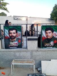 آیین غبارروبی و عطرافشانی- سوم مهرماه ۱۴۰۴ گلزار مطهر شهدای روستای چهارطاق‌پرو بخش بسطام