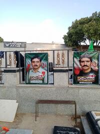 آیین غبارروبی و عطرافشانی- سوم مهرماه ۱۴۰۴ گلزار مطهر شهدای روستای چهارطاق‌پرو بخش بسطام