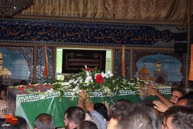 مراسم وداع با پیکر شهید مهدی مزینانیان- هفدهم مهرماه ۱۴۰۴ مسجد حضرت ابوالفضل(ع) باغزندان شاهرود