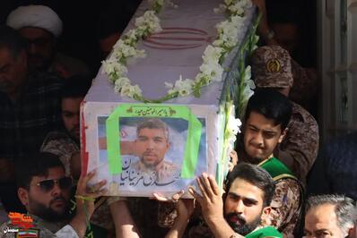 مراشم تشییع پیکر مطهر شهید مهدی مزینانیان- هجدهم مهرماه ۱۴۰۴ معراج شهدا تا گلزار شهدای باغزندان شاهرود