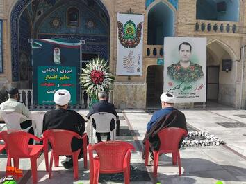 گلباران مزار شهدا به مناسبت هفته نیروی انتظامی- هفدهم مهرماه ۱۴۰۴ گلزار شهدای امامزاده اشرف(ع) شهرستان سمنان