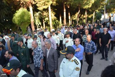 گلباران و عطرافشانی مزار شهدا- هفدهم مهرماه ۱۴۰۴ گلزار مطهر شهدای شهرستان شاهرود