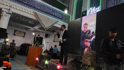 مراسم بزرگداشت شهید مهدی مزینانیان- بیست و سوم مهرماه ۱۴۰۴ مسجد الزهرا(س) شهرستان سمنان