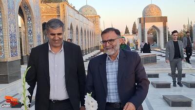 ادای احترام نمایندگان مجلس به مقام شامخ شهدا- نهم آبان ۱۴۰۴ گلزار شهدای فردوس‌رضای دامغان