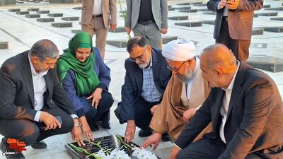 ادای احترام نمایندگان مجلس به مقام شامخ شهدا- نهم آبان ۱۴۰۴ گلزار شهدای فردوس‌رضای دامغان