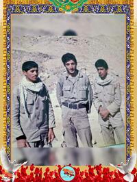 نفر وسط جانباز ۷۰ درصد مرتضی سعدالدین