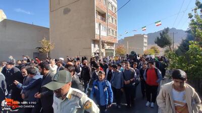 راهپیمایی یوم‌الله ۱۳ آبان در شهمیرزاد