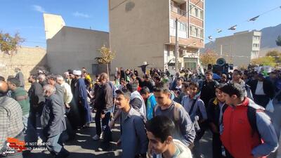 راهپیمایی یوم‌الله ۱۳ آبان در شهمیرزاد