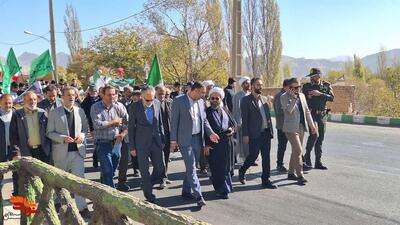 راهپیمایی یوم‌الله ۱۳ آبان در شهمیرزاد