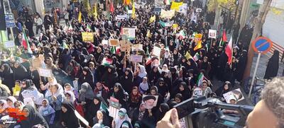 راهپیمایی یوم‌الله ۱۳ آبان در شهرستان شاهرود