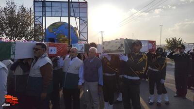 مراسم استقبال از شهدای گمنام- بیست و ششم آبان ۱۴۰۴ یادمان شهدای گمنام کوشک امام رضا(ع)