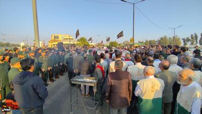 مراسم استقبال از شهدای گمنام- بیست و ششم آبان ۱۴۰۴ یادمان شهدای گمنام کوشک امام رضا(ع)