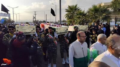 مراسم استقبال از شهدای گمنام- بیست و ششم آبان ۱۴۰۴ یادمان شهدای گمنام کوشک امام رضا(ع)