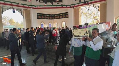 مراسم استقبال از شهدای گمنام- بیست و ششم آبان ۱۴۰۴ یادمان شهدای گمنام کوشک امام رضا(ع)
