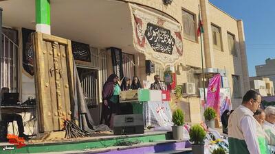 مراسم خوش آمدی قهرمان- بیست و هفتم آبان ۱۴۰۴ دبستان دخترانه شاهد فاطمه‌زهرا(س) شهرستان سمنان