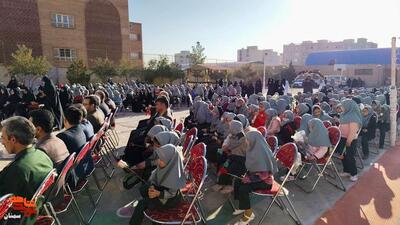 مراسم خوش آمدی قهرمان- بیست و هفتم آبان ۱۴۰۴ دبستان دخترانه شاهد فاطمه‌زهرا(س) شهرستان سمنان
