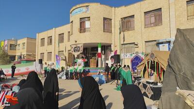 مراسم خوش آمدی قهرمان- بیست و هفتم آبان ۱۴۰۴ دبستان دخترانه شاهد فاطمه‌زهرا(س) شهرستان سمنان