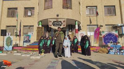 مراسم خوش آمدی قهرمان- بیست و هفتم آبان ۱۴۰۴ دبستان دخترانه شاهد فاطمه‌زهرا(س) شهرستان سمنان