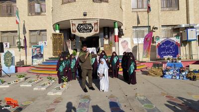 مراسم خوش آمدی قهرمان- بیست و هفتم آبان ۱۴۰۴ دبستان دخترانه شاهد فاطمه‌زهرا(س) شهرستان سمنان