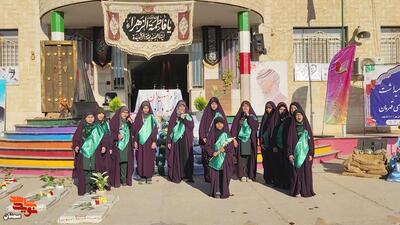 مراسم خوش آمدی قهرمان- بیست و هفتم آبان ۱۴۰۴ دبستان دخترانه شاهد فاطمه‌زهرا(س) شهرستان سمنان