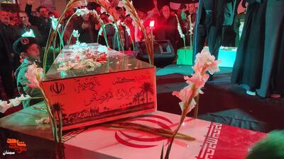 مراسم استقبال از شهدای گمنام دفاع مقدس- بیست و هفتم آبان ۱۴۰۴ مسجد امام علی(ع) شهرستان مهدی‌شهر