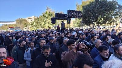 مراسم تشییع پیکر هشت شهید گمنام- سوم آذرماه ۱۴۰۴ میدان کوثر تا معراج شهدای شهرستان سمنان