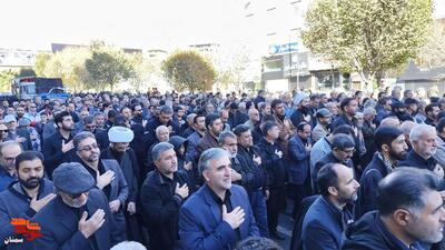 مراسم تشییع پیکر هشت شهید گمنام- سوم آذرماه ۱۴۰۴ میدان کوثر تا معراج شهدای شهرستان سمنان