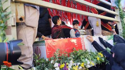 مراسم تشییع پیکر هشت شهید گمنام- سوم آذرماه ۱۴۰۴ میدان کوثر تا معراج شهدای شهرستان سمنان