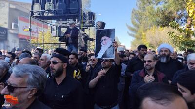 مراسم تشییع پیکر هشت شهید گمنام- سوم آذرماه ۱۴۰۴ میدان کوثر تا معراج شهدای شهرستان سمنان