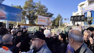 مراسم تشییع پیکر هشت شهید گمنام- سوم آذرماه ۱۴۰۴ میدان کوثر تا معراج شهدای شهرستان سمنان
