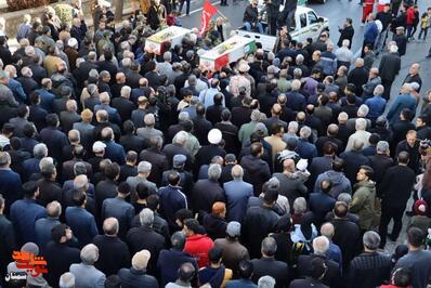 مراسم تشییع پیکر هشت شهید گمنام- سوم آذرماه ۱۴۰۴ میدان کوثر تا معراج شهدای شهرستان سمنان