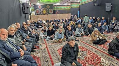 سالگرد شهادت دانشجوی شهید هادی شریفی- سی‌ام آبان ۱۴۰۴ شبستان گلزار شهدای امامزاده یحیی(ع) شهرستان سمنان