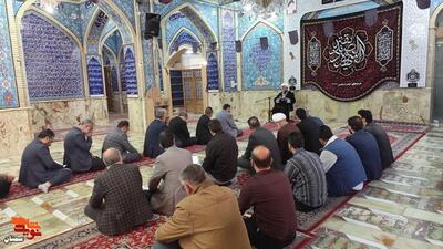 تجدید میثاق جمعی از کارمندان با آرمان‌های شهدا- چهارم آذرماه ۱۴۰۴ گلزار شهدای امامزاده یحیی(ع) شهرستان سمنان