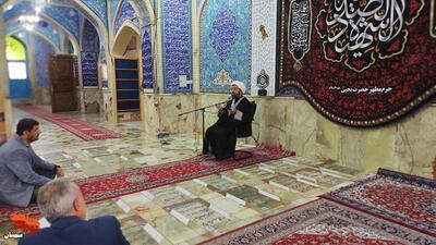 تجدید میثاق جمعی از کارمندان با آرمان‌های شهدا- چهارم آذرماه ۱۴۰۴ گلزار شهدای امامزاده یحیی(ع) شهرستان سمنان