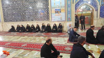 تجدید میثاق جمعی از کارمندان با آرمان‌های شهدا- چهارم آذرماه ۱۴۰۴ گلزار شهدای امامزاده یحیی(ع) شهرستان سمنان